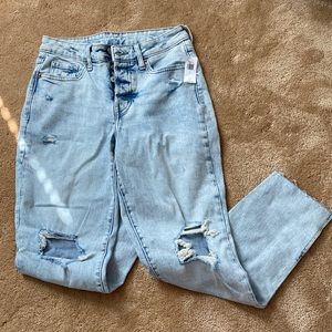 Old navy high rise straight jeans